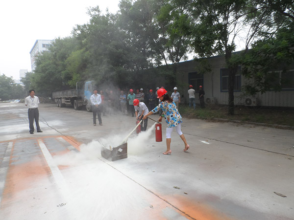 Group Company Employees Safety Month Fire Drill Campaign in June 2014